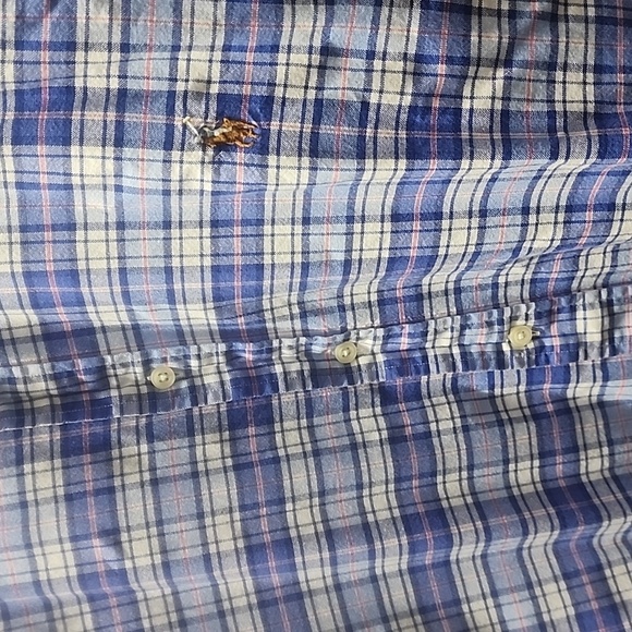 Ralph Lauren Blue Plaid XLT - Picture 6 of 7